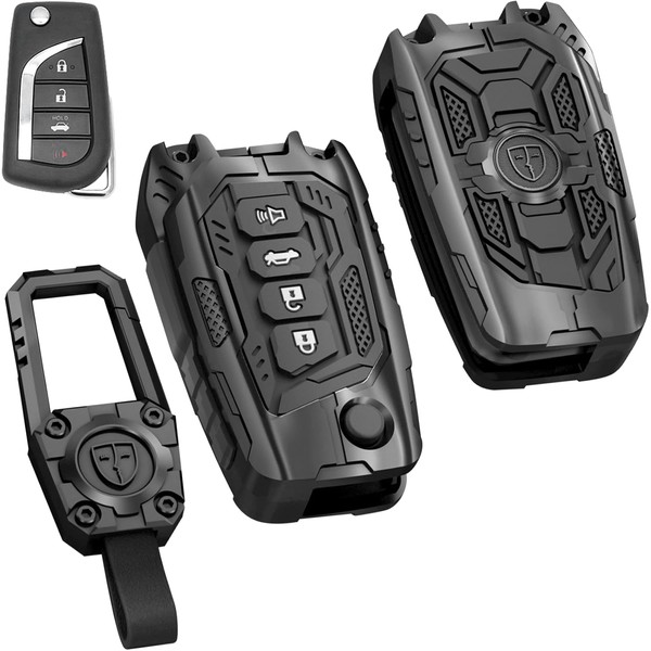 Key Fob Cover Case for Toyota Tundra Corolla C-HR Camry
