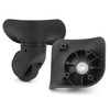Volein 1 Pair Suitcase Replacement Wheels Black Luggage Wheels Replacement