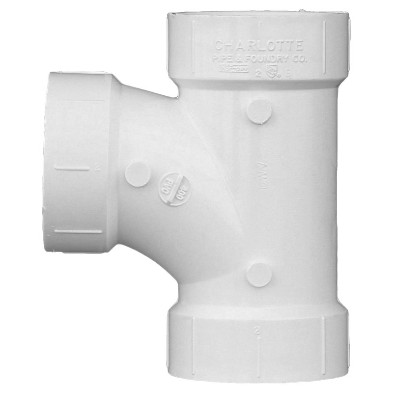 CHARLOTTE PIPE 2 DWV SANITARY TEE DWV (DRAIN, WASTE AND