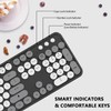 Wireless Keyboard and Mouse, KOOTOP Cute Keyboard and Mouse, 2.4G