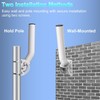 Universal Wireless Bridge Mount, 4pcs 11" J Pole & Wall-Mounted