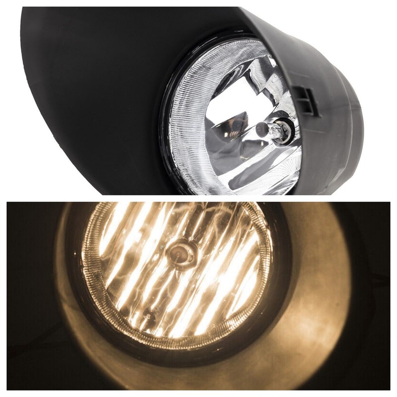munirater 1 Pair Driver and Passenger Side Fog Light Assembly