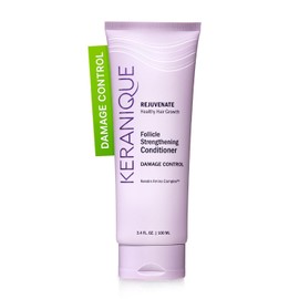 Keranique Damage Control Conditioner - Hydrating Treatment with Keratin for Dry Damaged Hair