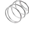 sourcing map Compression Spring,304 Stainless Steel,18mm OD,1mm Wire Size,9mm Compressed