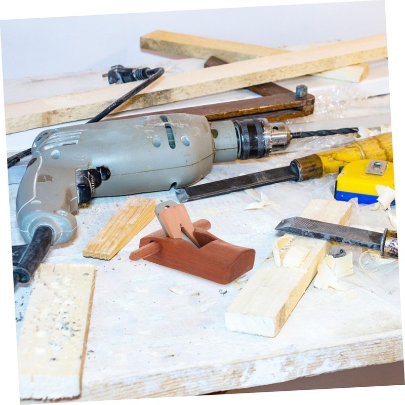TEHAUX Mini Hand Planer Tool DIY Trimming Plane for Woodworking