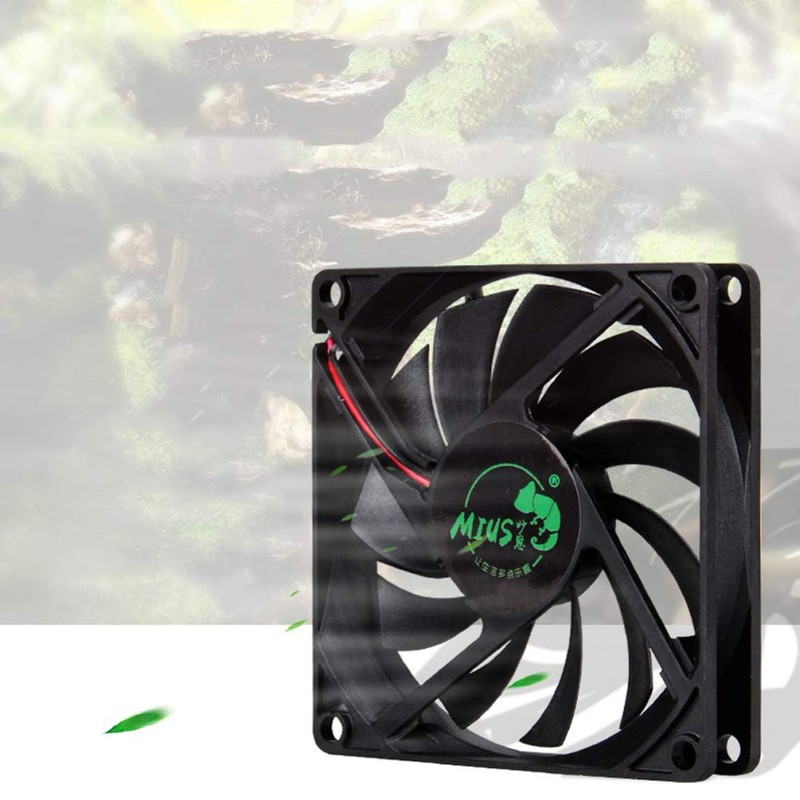 Balacoo Aquarium Cooling Fan Fish Tank Temperature Control Fan Usb