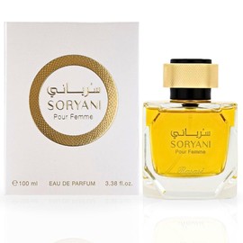 RASASI Soryani Eau De Parfum For Women Spray 100ML (3.38 OZ) Arabian Perfume For Women Refreshing, Citrusy, Musky And Floral Fragrance, Long Lasting Perfume For Women, Luxurious Feminine Scent