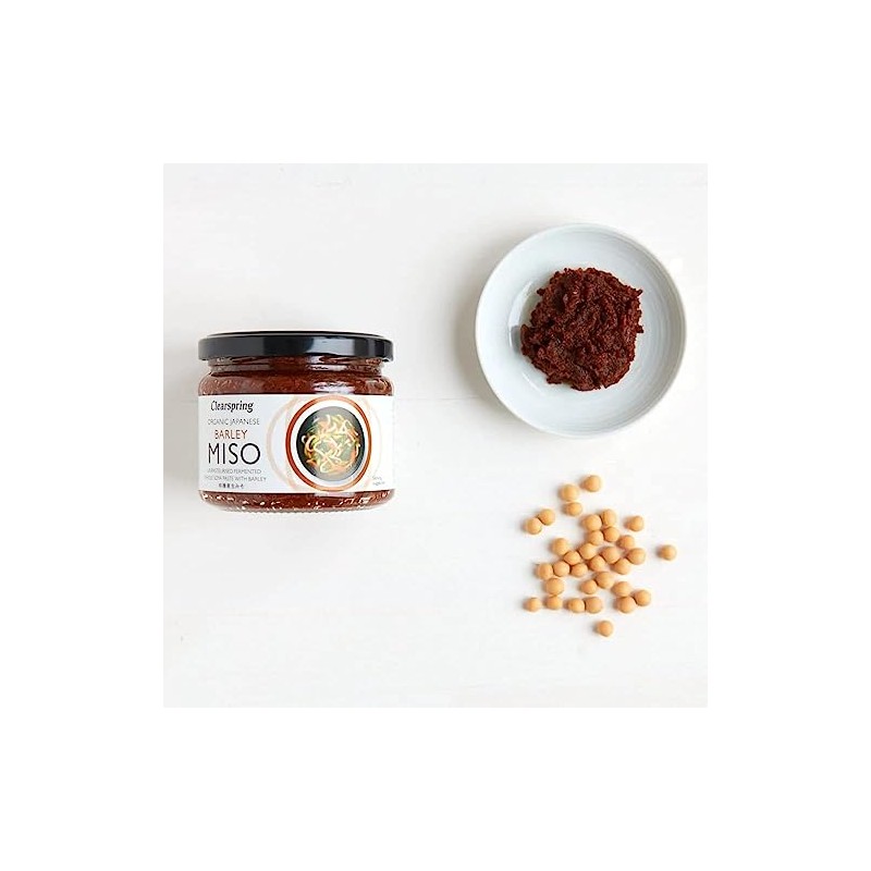 Clearspring Organic Japanese Barley Miso Paste - Unpasteurised