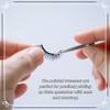 Reverse Craft Tweezers for Crafting Nail Salons Eyelash Extensions Jewelry