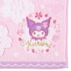 Sanrio 965324 Sakura Design Series Petite Towel, Kuromi, Kuromi, 9.8