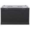 NETECABLE 6U Wall Mount Server Cabinet Network Rack Vented Enclosure