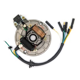 Onegercn 2 Coil Ignition Magneto Stator Plate for 50cc 70cc 90cc 110cc 125cc Taotao Kazuma SSR Baja ATV Quad Dirt Kick Bike 4 Wheeler