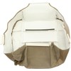 KUAFU Driver Side Bottom Seat Cover Artificial Leather Tan Compatible