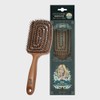 Yao Hairbrush [Wood Square Boa] Root volume pig hair comb,