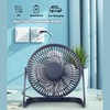 Chchmu USB Fan 5in Mini USB Desk Table Fan Personal