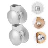 Mipcase 2pcs Glass Door Handles Pull Clamp for Shower Cabinet