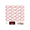 20 Pulsera Neon Cyalume Luminosa Glow Fiesta Boda Batucada