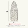 UniSimp Ironing Board Cover and Pad 18"x49" Extra Thick Natural