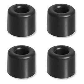 4 x door stopper, furniture buffer, conical plastic (diameter 30 mm)