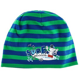 maximo Jungen Beanie, Short Mütze, Mehrfarbig (Enzian-Clubgrün 420), 51
