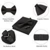 Enlision Bow Tie Men's Plain Pre-Tied Bow Tie and Pocket