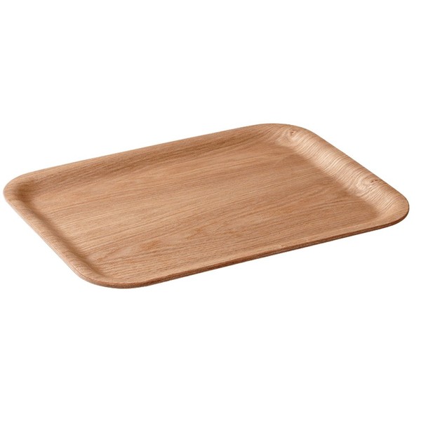 KINTO 45137 Non-Slip Tray, 12.6 x 9.4 inches (320 x 240 mm), Willow