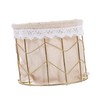 SHOWERORO 1pc Dried Flower Basket Elegant Pen Holder Adornment Multi