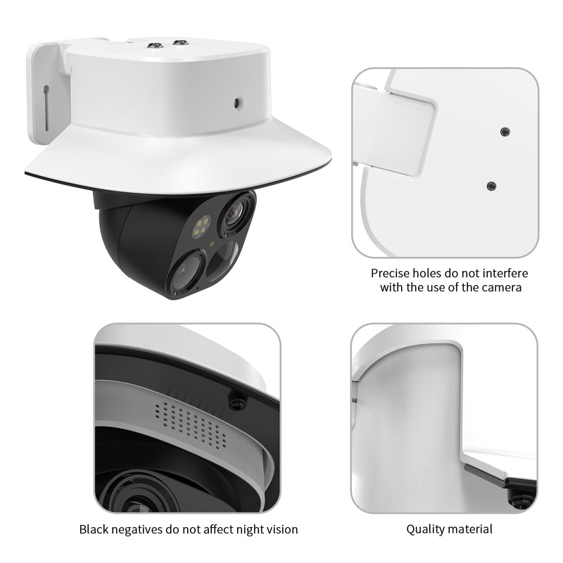 HOLACA Sun Rain Shade Camera Cover for eufy Security SoloCam