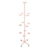 SHOUMANUAL Wig Head Stand, 12-Head Wig Holder for Multiple Wigs
