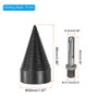 PATIKIL 50mm Firewood Log Splitter Drill Bit, Removable Drill Bits