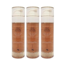 Max Clinic Max Clinic Gold Caviar Oil Foam Client 110g33 SF / 맥스클리닉맥스클리닉골드캐비어오일폼클랜저110g3개SF