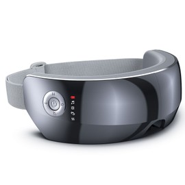 RENPHO Heated Eye Massager for Migraine, Temple Massager, Compression Massage 5 Modes