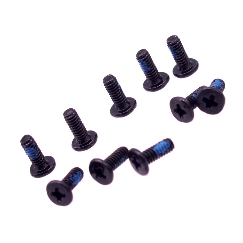10-Pack M2x5mm Black Mounting Screw Bottom Case Screws Replacement for