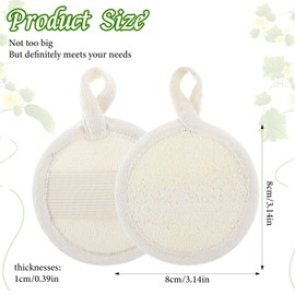 Mabor 4Pcs Face Scrubber, Exfoliating Facial Scrub Pads Massage Pores and Clean Blackheads Without Hurting The Skin for Women and Men