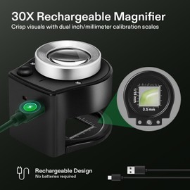 VIVOSUN 2 Pieces Jewelers Loupe