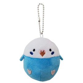 BESTEVER Ball Chain Mascot Plush Toy Sticky Material Bag Charm Key Chain Mini Mascot Blue Best Ever Japan
