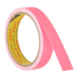 PATIKIL Luminous Tape 20 mm x 5 Metres, 1 Roll Fluorescent Tape, Luminous Reflective Tape, Black Light Glow Tape for Party, Pink