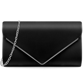 TINDTOP Clutch Purses for Women, PU Leather Formal Evening Bags Shoulder Party Handbags Wedding Cocktail Prom Clutches