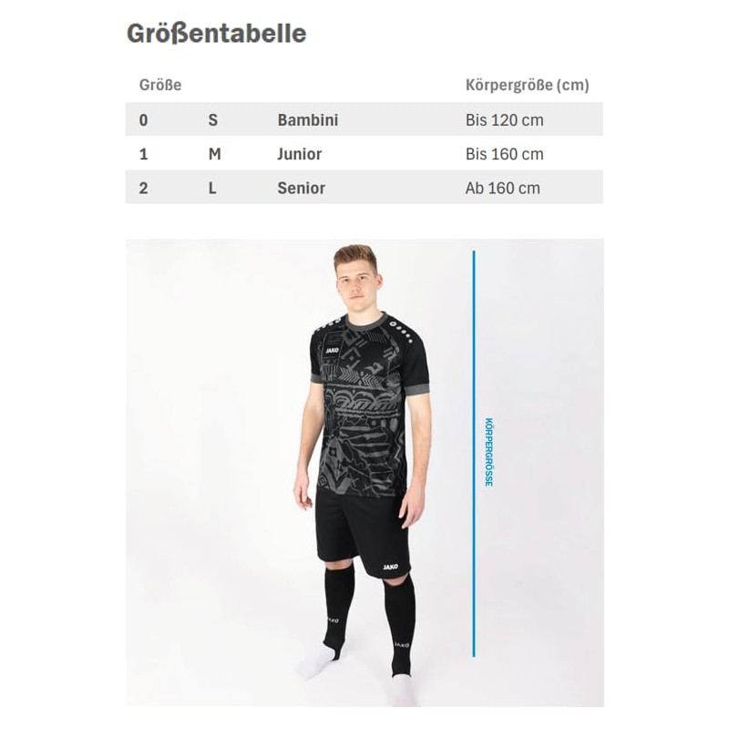 JAKO Unisex Glasgow 2.0 Support Socks, grey