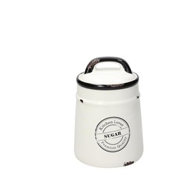Tognana Urban Chic Ceramic Sugar Bowl, White, Single