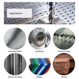 POWORE Cobalt Drill Bits 6mm Box of 10, M35 HSS Metric Round Shank Twist DIN338 with Case for Hardened Stainless Steel, Metal, Aluminium, Tile, Wood, & Cast Iron, Drill Driver Accessories