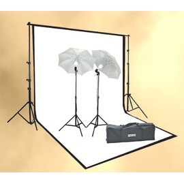ePhoto Photography Lights Studio Video lighting Portable film video lighting kit & Support System ULS69BW