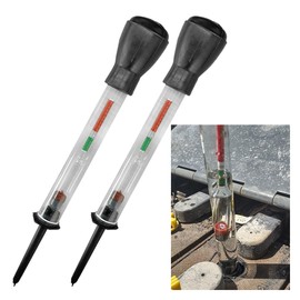 GAOLAOSY Car Battery Density Tester, Precision Automotive Batteries Electrolyte Hydrometer, Vehicle Batteries Fast Detection and Repairing Tool for Golf Cart, Deep Cycle Battery (2PCS)