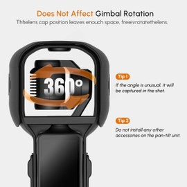 Pocket 4/3 Protective Case Cover with Rotating Head for DJI Osmo Pocket 3/4