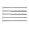 304 Stainless Steel Half Thread Bolt Wood Hex Lag Screws