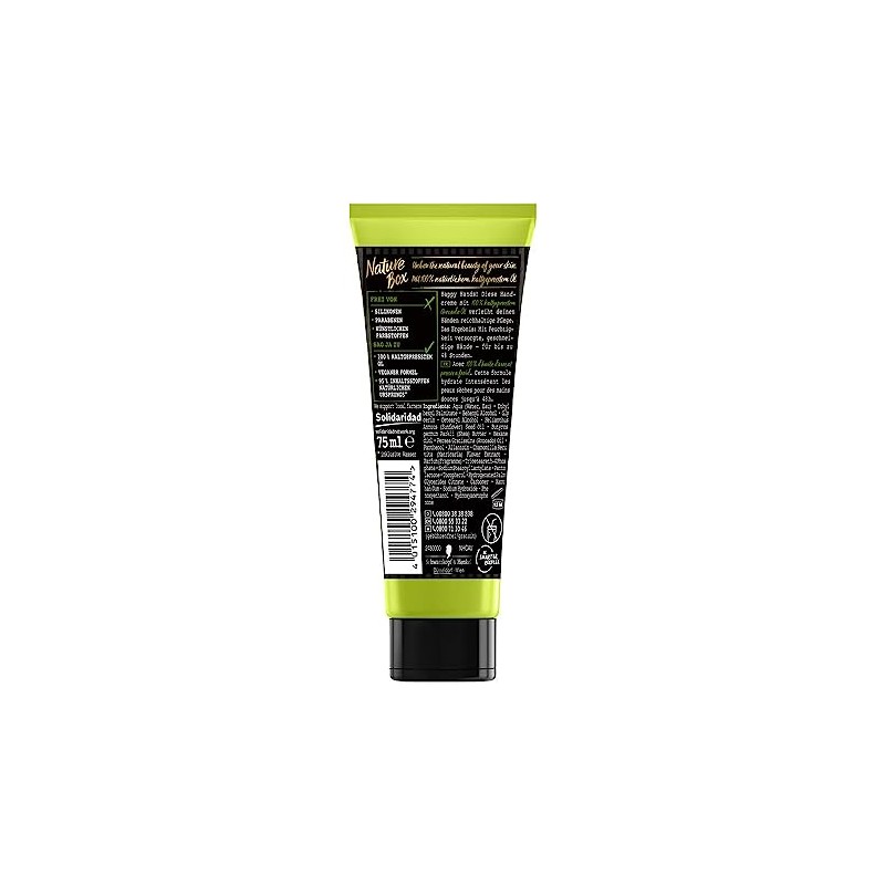 3 x Nature Box Hand Cream with Cold-Pressed Avocado Oil