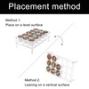 Baoswi 30 Coffee Pod Holder Acrylic, 2 Tiers Design, Clear