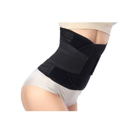 GOEGE Postpartum Belly band Postpartum Recovery Surgery Support Belly Wrap for C-Section Hernia and Tummy Tuck Abdominal Compression Binder