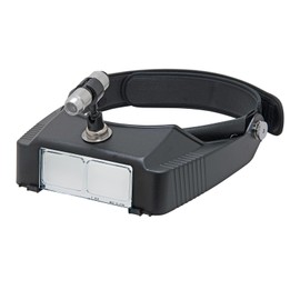 池田レンズ LEDライト付ヘッドルーペ 3.5倍 BM120LD