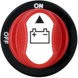 Powerwerx PanelHDSW Heavy Duty Mini 100A Panel Mount ON-Off Battery Switch